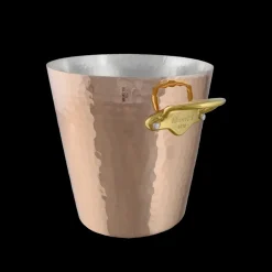 Hot Mauviel Champagnekøler rund Hamret kobber