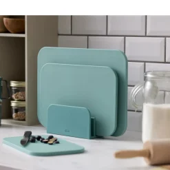 Online Rosti Choptima Skærebrætsæt 4 dele Nordic green