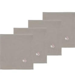 Södahl Christmas Hearts Embroidery Stofservietter 4 stk. Rose