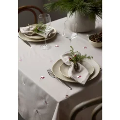 Sale Södahl Christmas Hearts Embroidery Juledug Rose