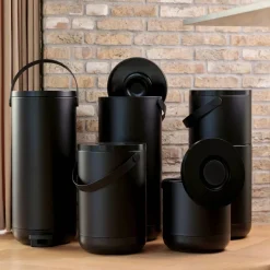 Hot Zone Denmark Circular Affaldsspand Black