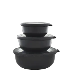 Online Mepal Cirqula lav Skålesæt 3 stk. Black