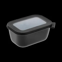 Sale Mepal Cirqula Rektangulær skål m/låg Black
