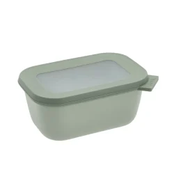 Hot Mepal Cirqula Rektangulær skål m/låg Nordic sage