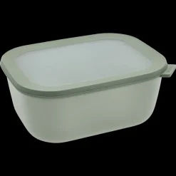 Hot Mepal Cirqula Rektangulær skål m/låg Nordic sage