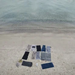 Zone Denmark Classic Badehåndklæde Dark Blue