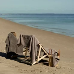 Clearance Zone Denmark Classic Badehåndklæde Taupe