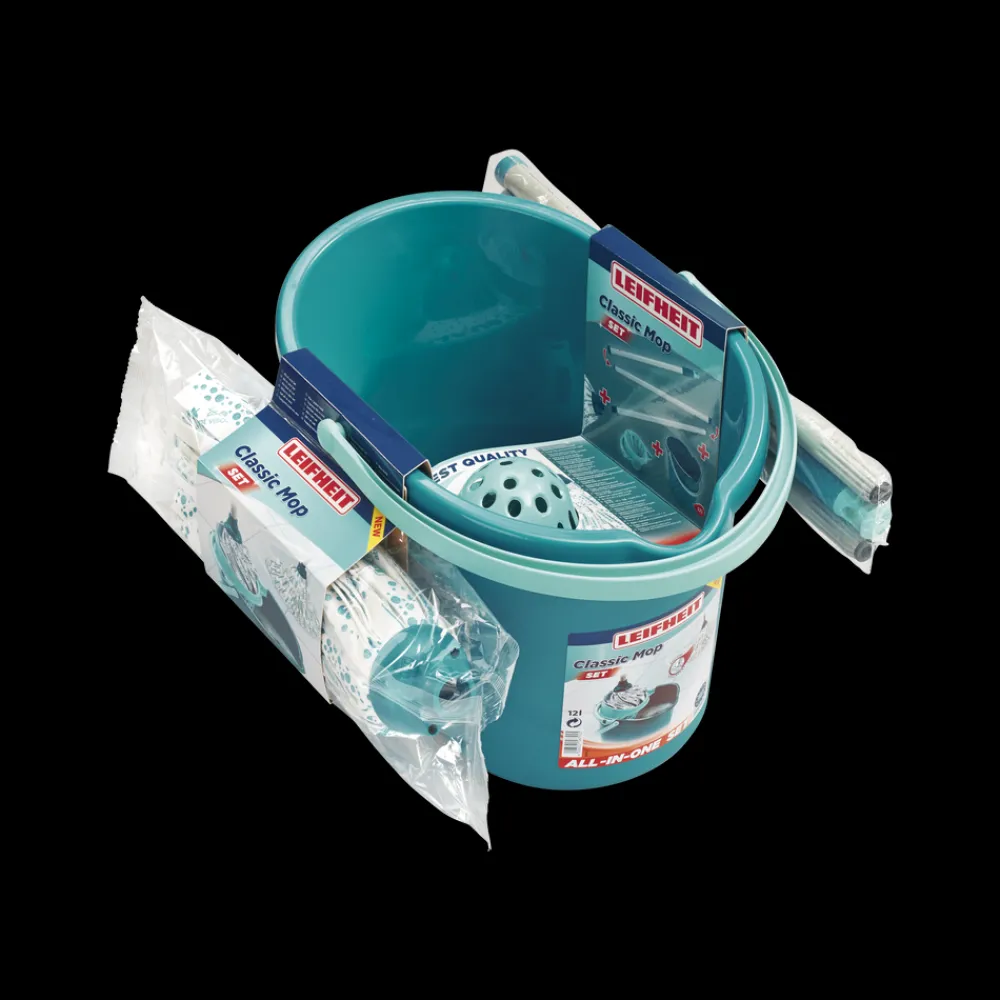 Sale Leifheit Classic Gulvvaskersæt Turkis