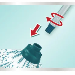 New Leifheit Classic Moppehoved Turkis