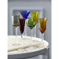 Online Lyngby Glas Classic Snapseglas 6 stk. Assorterede