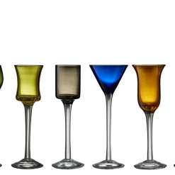 Online Lyngby Glas Classic Snapseglas 6 stk. Assorterede