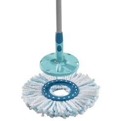 New Leifheit Clean Twist Disc Ergo Moppehoved micro duo Hvid