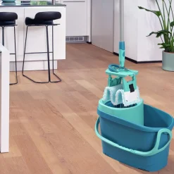 Discount Leifheit Clean Twist M Ergo/Power Clean Moppeklud super soft Lys blå