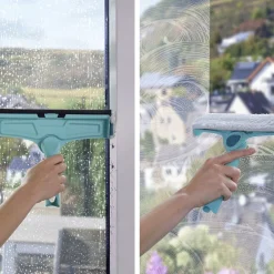 Leifheit Click Vinduesvasker 4in1 Turkis