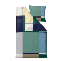 Hot Södahl Colour Block Sengetøj Sea Green