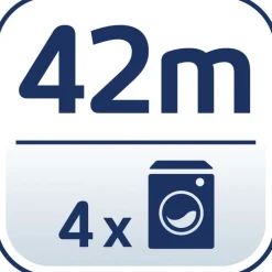 Outlet Leifheit Comfort Tower 420 Tørrestativ Hvid/Blå