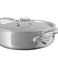 Mauviel Cook Style Gryde med låg lav Stål