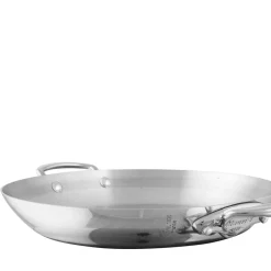 Mauviel Cook Style Pande med 2 greb Stål