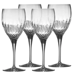 Online Luigi Bormioli Diamante Hvidvinsglas 4 stk. Klar