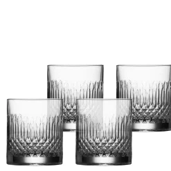 Best Luigi Bormioli Diamante Vandglas/whiskyglas 4 stk. Klar