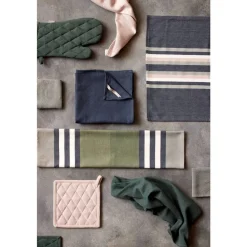 New Bastian Tekstiler Diamond Viskestykke Midnight blue