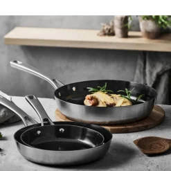 Hot Pillivuyt Gourmet Divette Stegepande keramisk non-stick Silver metallic