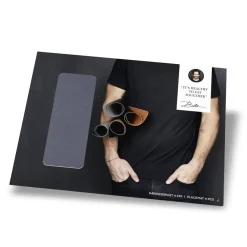 New BITZ Dækkeserviet 4 stk. Kongeblå/Sand