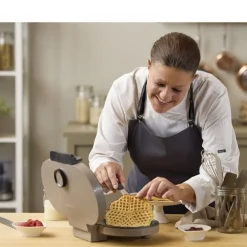 Discount Blomsterbergs Dobbelt vaffeljern 1600 watt Latte