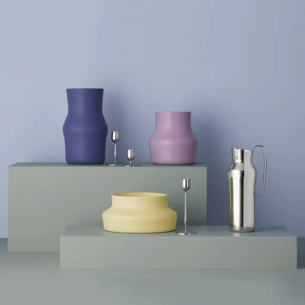 Discount Gense Dorotea Lysestage Blankt stål