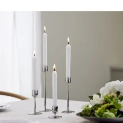 Discount Gense Dorotea Lysestage Blankt stål