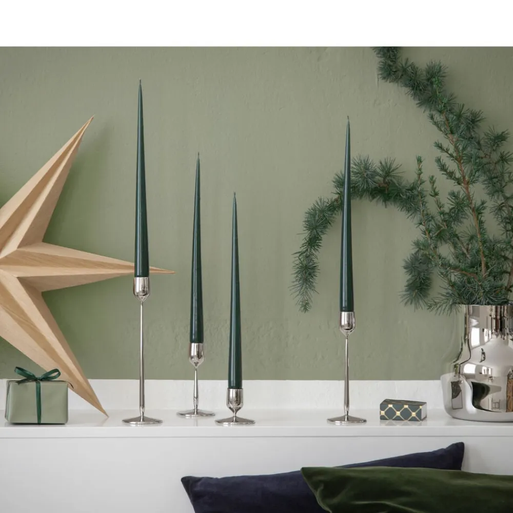 Discount Gense Dorotea Lysestage Blankt stål