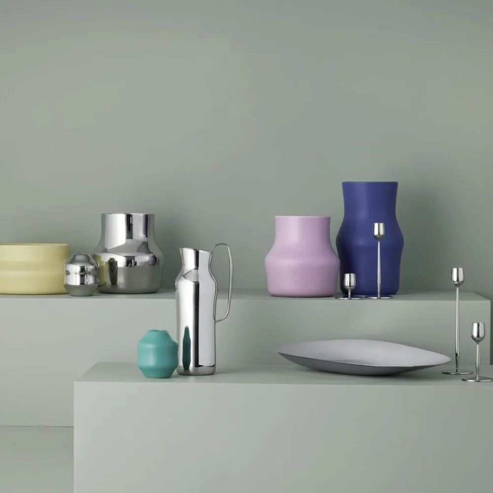 Discount Gense Dorotea Lysestage Blankt stål