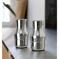 Discount Gense Dorotea Salt- og peberkværnsæt 2 stk. Blankt stål