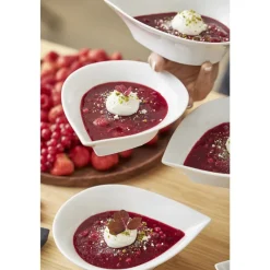 Clearance Blomsterbergs Dråbeskål 4 stk. Hvid