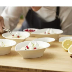 Clearance Blomsterbergs Dråbeskål 4 stk. Hvid