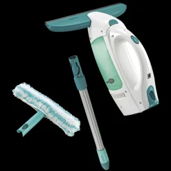 Hot Leifheit Dry & Clean Vinduesvaskersæt 3 dele Gr&oslash;n