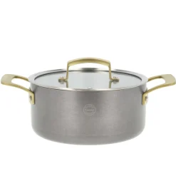 Pillivuyt Gourmet Durance Gryde med glaslåg Stål