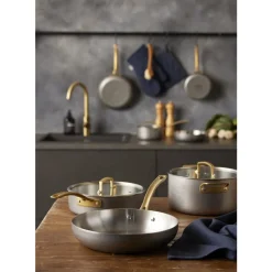 Sale Pillivuyt Gourmet Durance Kasserolle med glaslåg Stål