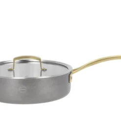 New Pillivuyt Gourmet Durance Sauterpande med glaslåg Stål