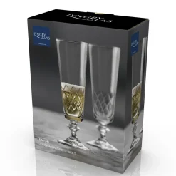 Lyngby Glas Eaton Champagneglas 2 stk. Klar