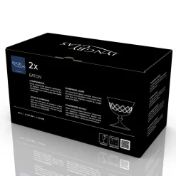 Hot Lyngby Glas Eaton Champagneskål 2 stk. Klar