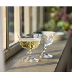 Hot Lyngby Glas Eaton Champagneskål 2 stk. Klar