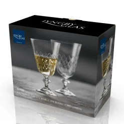 Online Lyngby Glas Eaton Hvidvinsglas 2 stk. Klar