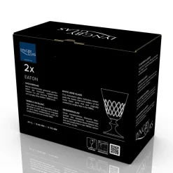 Online Lyngby Glas Eaton Hvidvinsglas 2 stk. Klar