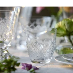 New Lyngby Glas Eaton Vandglas 2 stk. Klar