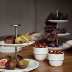 Hot Zone Denmark Eau Serveringsopsats, to etager Offwhite