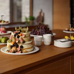 Outlet Zone Denmark Eau Serveringsopsats, tre etager Offwhite