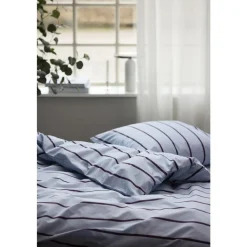 Clearance Södahl organic Echo Sengetøj Sky Blue