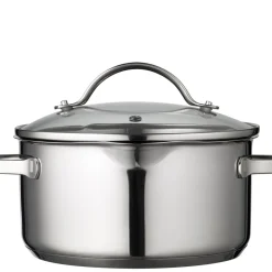 New Funktion Endurance Grydesæt m/låg 6 dele Blankt stål