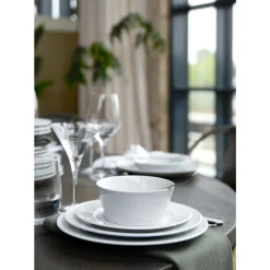 Clearance Pillivuyt Eventail Skål Hvid